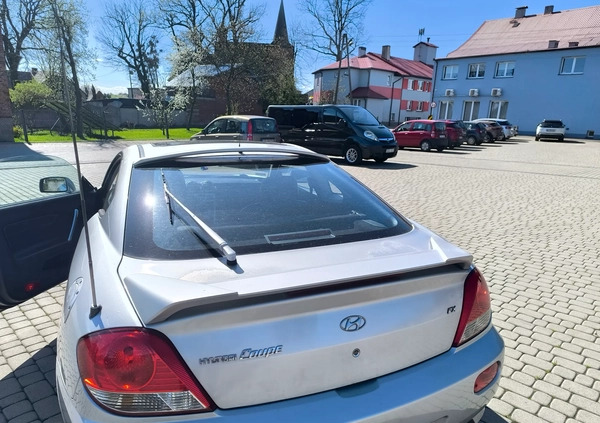 Hyundai Coupe cena 13500 przebieg: 129000, rok produkcji 2005 z Oleśnica małe 352